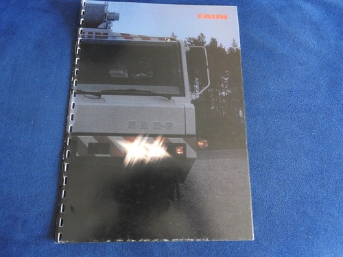 Catalogue faun grue mobile - faun,