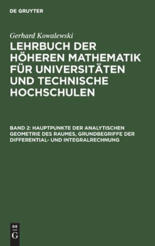 Hauptpunkte der analytischen - der,