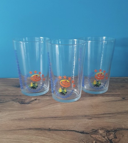 Lot verres orangina - 3,