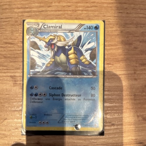 Pokémon jcc clamiral 140 - pokémon,