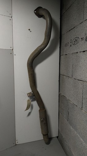 Tube echappement arriere