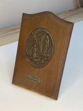 Bibelot en bois Notre Dame de