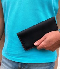Portefeuille homme en cuir de