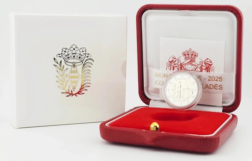2euro commémorative monaco - 1x,