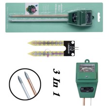 3 in 1 PH Tester Soil Water Moisture Light Test Meter for Garden Plant Flower