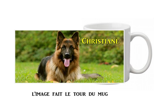 Mug tasse céramique chien - céramique,