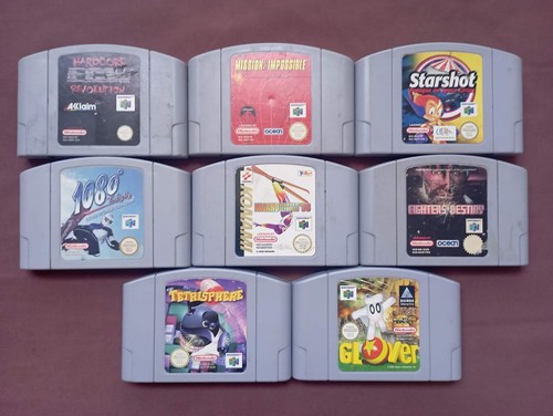 Lot jeux nintendo - 8, 64