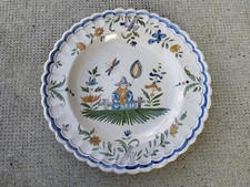 ancienne assiette faience