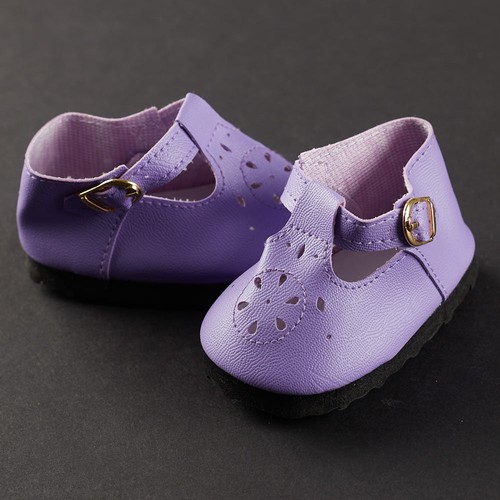 Chaussure violet 85mm poupée - 85mm,