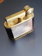 Ancien BRIQUET  ESSENCE VULCANO MD NACRÉ en Très Bel État 