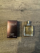 Miniature de Parfum - Lancôme : Miracle Homme - Eau de toilette de 5 ml + Boîte