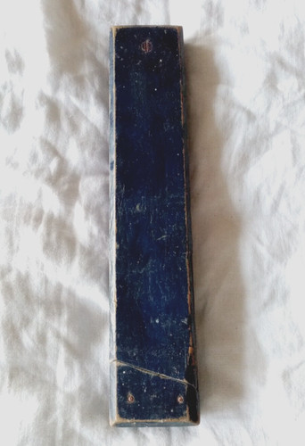 Vintage ancien plumier en - vintage,