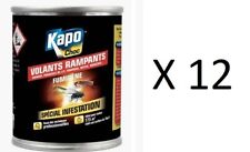 12 FUMIGENE ELIMINE TOUS LES INSECTES KAPO FURY pour 12 x 150 M3
