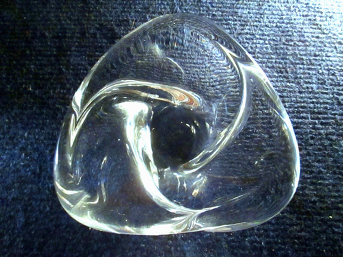 Cendrier cristal cristallerie - cendrier,