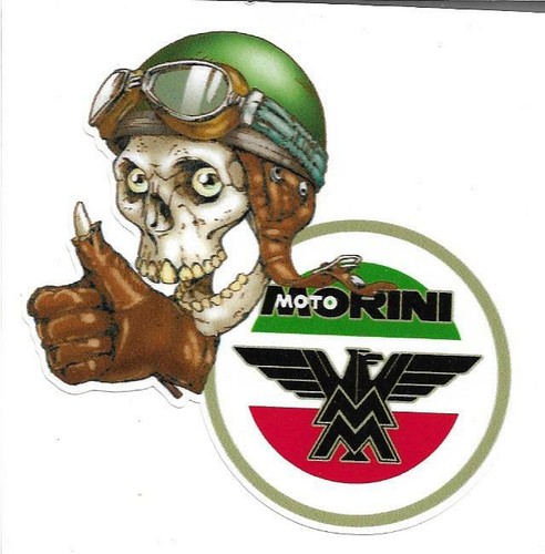Moto morini left skull - moto,