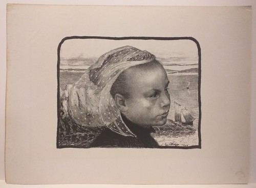 Wery bretagne lithographie - e,