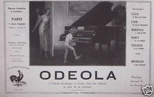 PUBLICITÉ 1924 ODEOLA