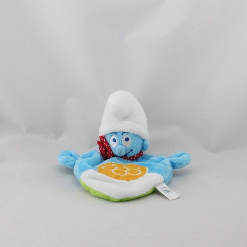 Doudou plat schtroumpf - plat,