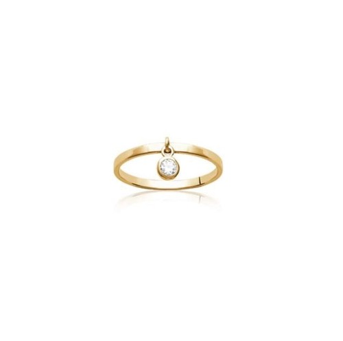 Bague plaqué 750 000 - or, 750/000