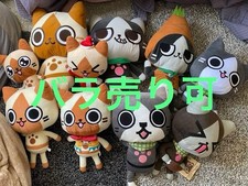 Lot de peluches Monster Hunter Felyne figurines jouets de collection Ailou Me...