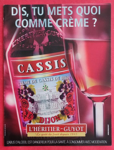 Publicité presse boisson - publicité, de