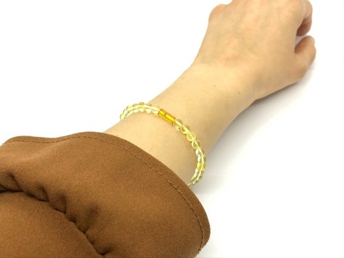 Bracelet ambre insecte cadeau - bracelet,