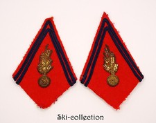 Paire Pattes de col Officier