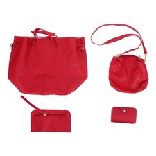 1 ensemble de 4pcs de capacité sac fourre-tout sac stylé sac de godet