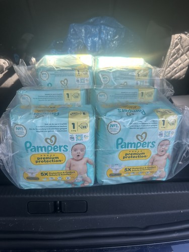 Lot 176 couches pampers - de,