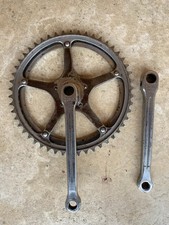 Pédalier Double Plateau Durax  Velo randonneuse 50/46 années 50s