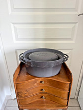 Ancienne cocotte grise - ancienne,