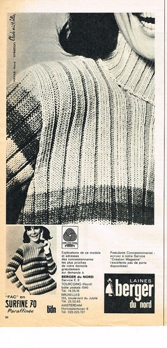 Publicite 1967 berger du - publicite,