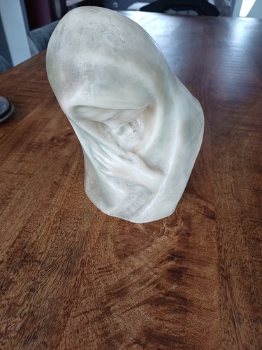 Ancienne statuette buste - statuette-buste, "la