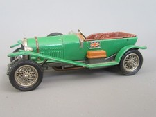 C859 Corgi Classics 9001 England Bentley 4 1/2 L Le Mans 1927 Vert 1:43