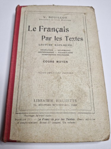 Livre ancien français par - livre,
