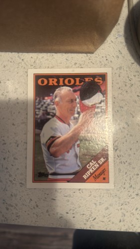 1988 topps cal ripken - ripken, sr.