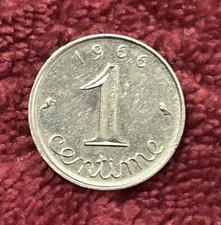 Pièce de monnaie 1 centime