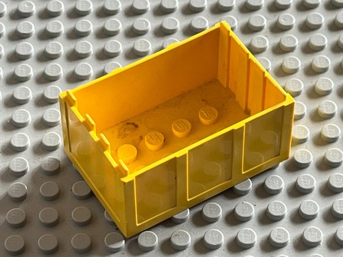 Coffre lego fabuland yellow - coffre,
