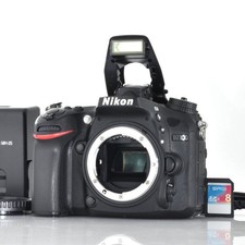 Boîtier pour appareil photo reflex numérique Nikon D7100 avec carte SD #M408A