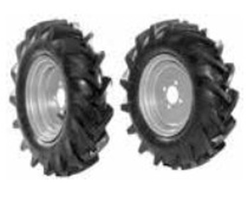 Paire roues caoutchouc - de,
