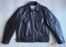 AERO LEATHER HIGHWAYMAN HORSEHIDE TALON ORIGINAL TAILLE 38/M