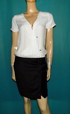 IKKS robe jupe noir et blanc taille 36 fr