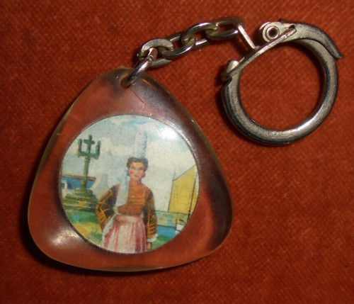 Porte clés jolie bretonne - jolie,