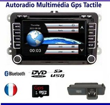 autoradio gps golf 5 6 passat polo seat skoda octavia Léon Altea bluetooth 2 DIN