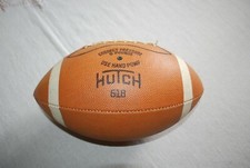 BALLON HUTCH DE FOOT BALL AMERICAIN EN CUIR LOU THE TOE GROZA  