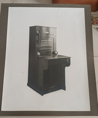 Ancienne photo telephone - photo,