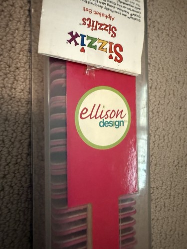 Sizzix sizzlits alphabet set - sizzix,