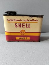 ANCIEN BIDON D'HUILE SHELL