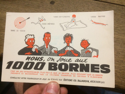Buvard publicitaire vers 1960 - publicitaire,