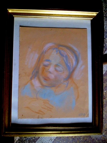 Tableau ancien portrait - ancien,